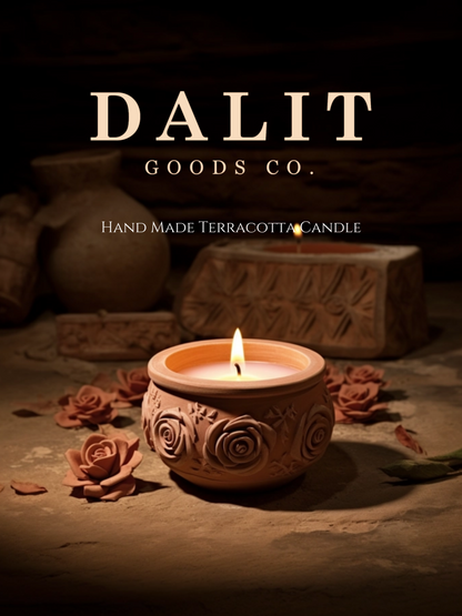 Dalit Terracotta Candle